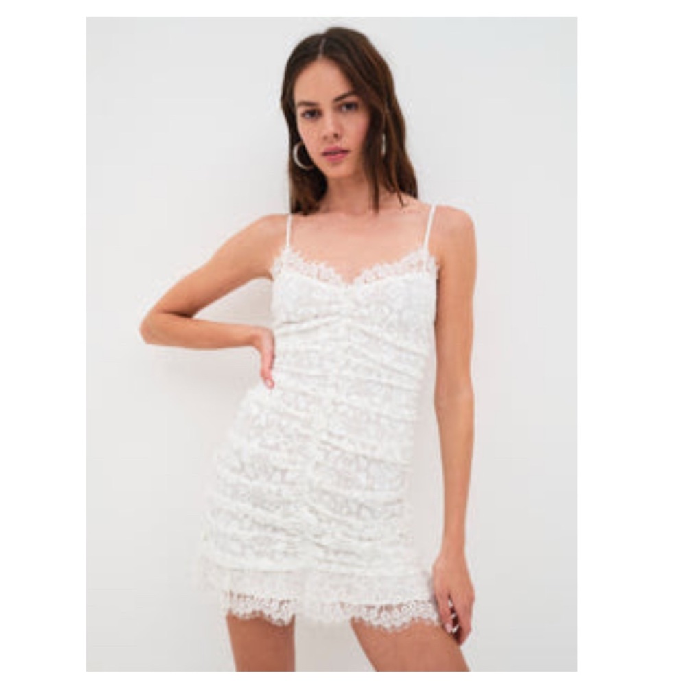 For Love And Lemons Ivory Lace Dress